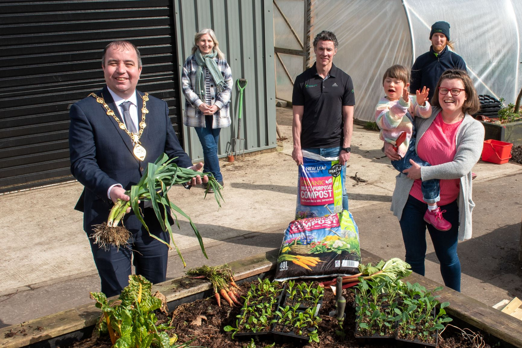New Leaf Compost provides boost to Derry and Strabane ‘I can grow’ project