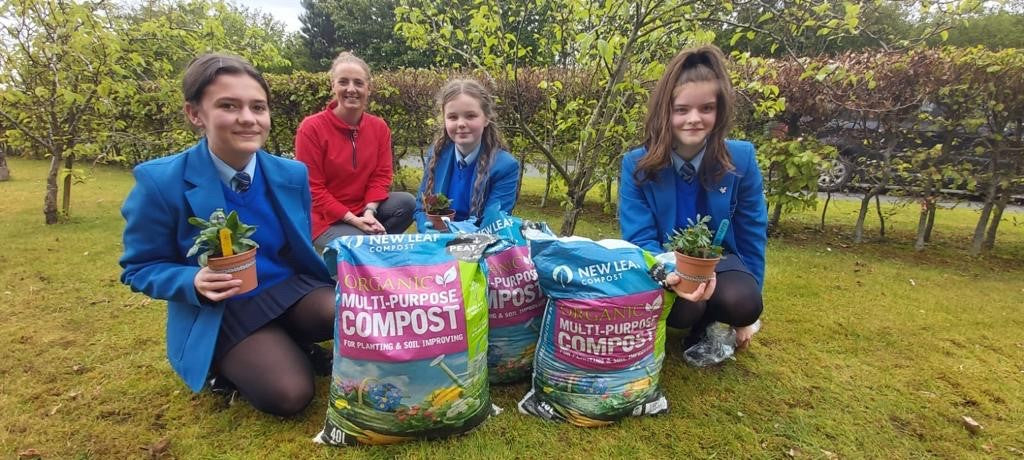 New Leaf Compost supports St Mary's College Derry, ‘Connect with Nature' initiative