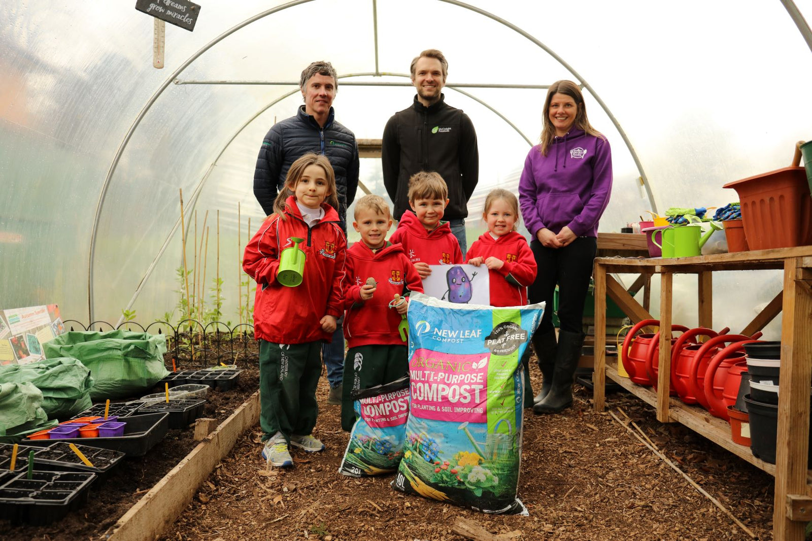 Primary School Children to get Growing in ‘Purple Potato Project’